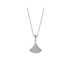 [Clover Jewelry]DREAM NECKLACE SILVER FULL DIAMOND