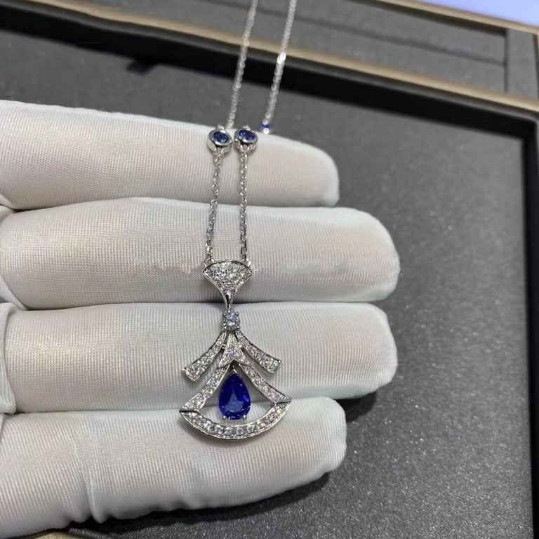 [Clover Jewelry]DREAM NECKLACE AGATE DIAMOND SILVER