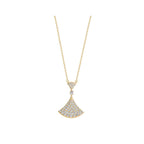 [Clover Jewelry]ドリームネックレス ゴールド フルダイヤモンド