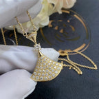 [Clover Jewelry]ドリームネックレス ゴールド フルダイヤモンド