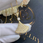 [Clover Jewelry]ドリームネックレス ゴールド フルダイヤモンド