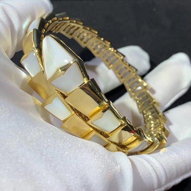 [Clover Jewelry]SERPENTI BRACELET MOP GOLD