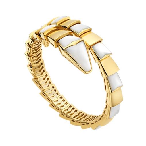 [Clover Jewelry]SERPENTI BRACELET MOP GOLD