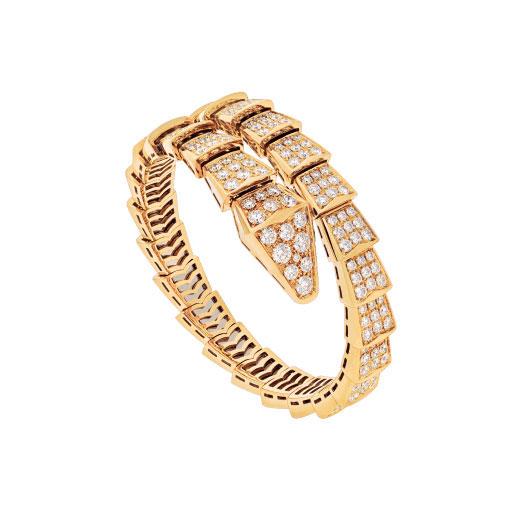 [Clover Jewelry]SERPENTI BRACELET 8MM GOLD DIAMOND