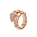 [Clover Jewelry]SERPENTI RING PINK GOLD DIAMOND