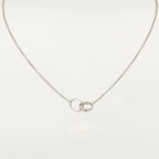 [Clover Jewelry]LOVE NECKLACE PINK GOLD AND SILVER