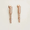 [Clover Jewelry]CHAINE CHAOS DIAMOND DROP EARRINGS