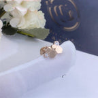 [Clover Jewelry]BEE LOVE PINK GOLD DIAMOND EARRINGS