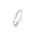 [Clover Jewelry]BEE LOVE RING SILVER DIAMOND