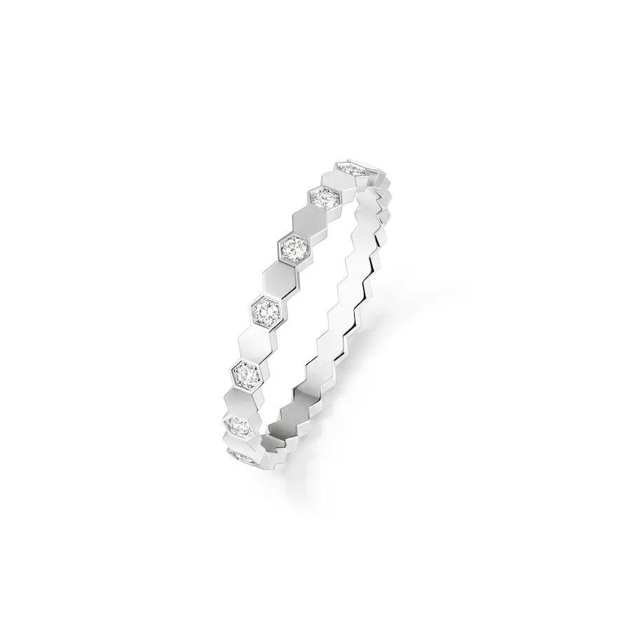 [Clover Jewelry]BEE LOVE RING SILVER DIAMOND