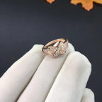 [Clover Jewelry]JEUX DE RING ピンクゴールド ダイヤモンド