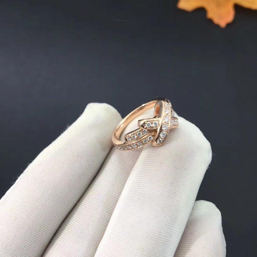 [Clover Jewelry]JEUX DE RING ピンクゴールド ダイヤモンド