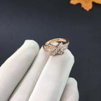 [Clover Jewelry]JEUX DE RING ピンクゴールド ダイヤモンド