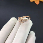 [Clover Jewelry]JEUX DE RING ピンクゴールド ダイヤモンド