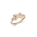 [Clover Jewelry]JEUX DE RING ピンクゴールド ダイヤモンド