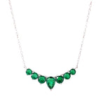 [Clover Jewelry]カラフルなハートネックレス