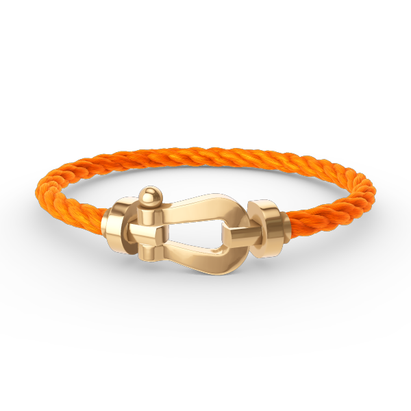 [Clover Jewelry]ホースシューブレスレット ゴールド ラージ