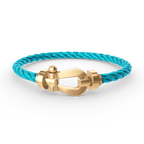 [Clover Jewelry]ホースシューブレスレット ゴールド ラージ