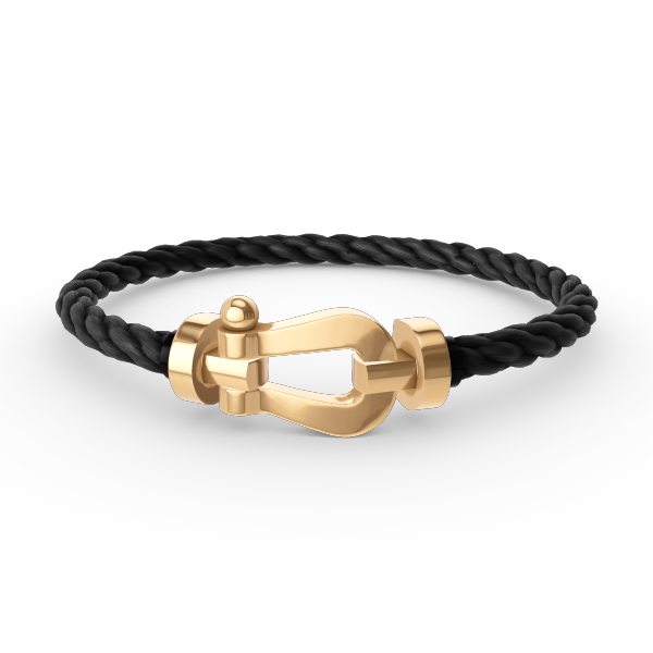 [Clover Jewelry]ホースシューブレスレット ゴールド ラージ