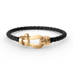 [Clover Jewelry]ホースシューブレスレット ゴールド ラージ