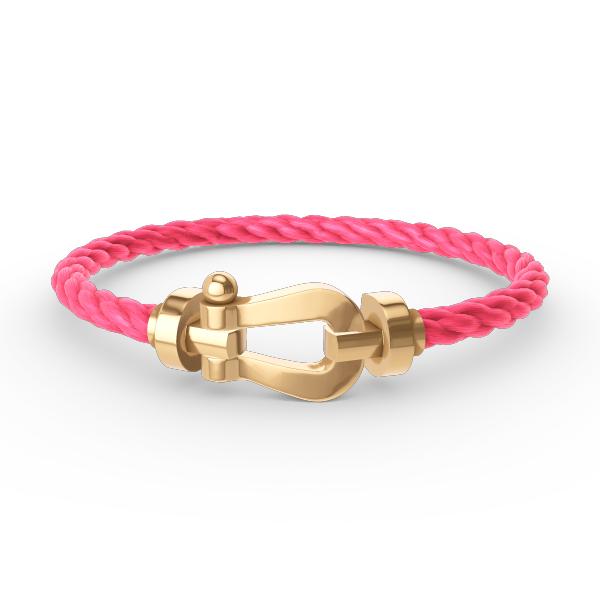 [Clover Jewelry]ホースシューブレスレット ゴールド ラージ