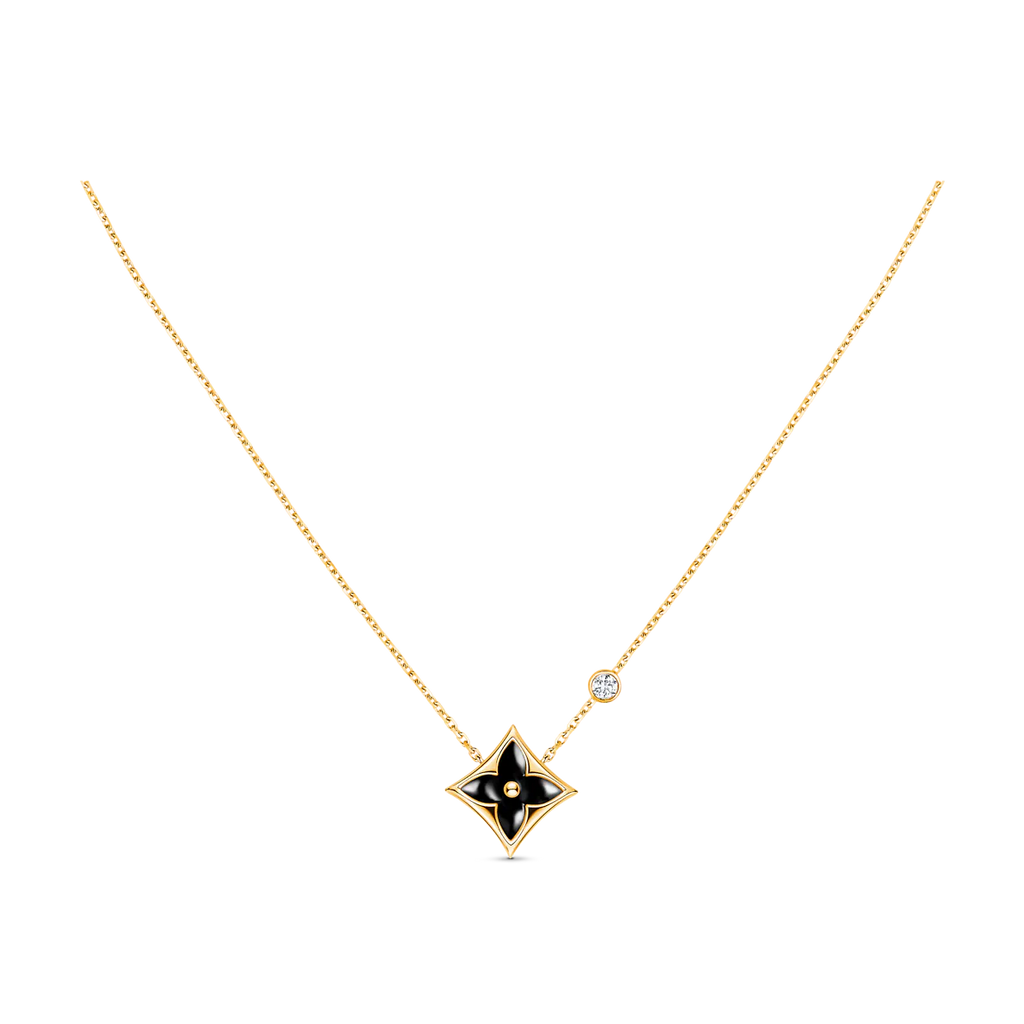 [Clover Jewelry]STAR BLACK MOP NECKLACE