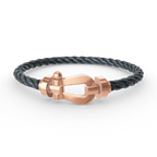 [Clover Jewelry]FORCE LARGE HORSESHOE NO DIAMOND BRACELET ROSE GOLD