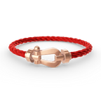 [Clover Jewelry]FORCE LARGE HORSESHOE NO DIAMOND BRACELET ROSE GOLD