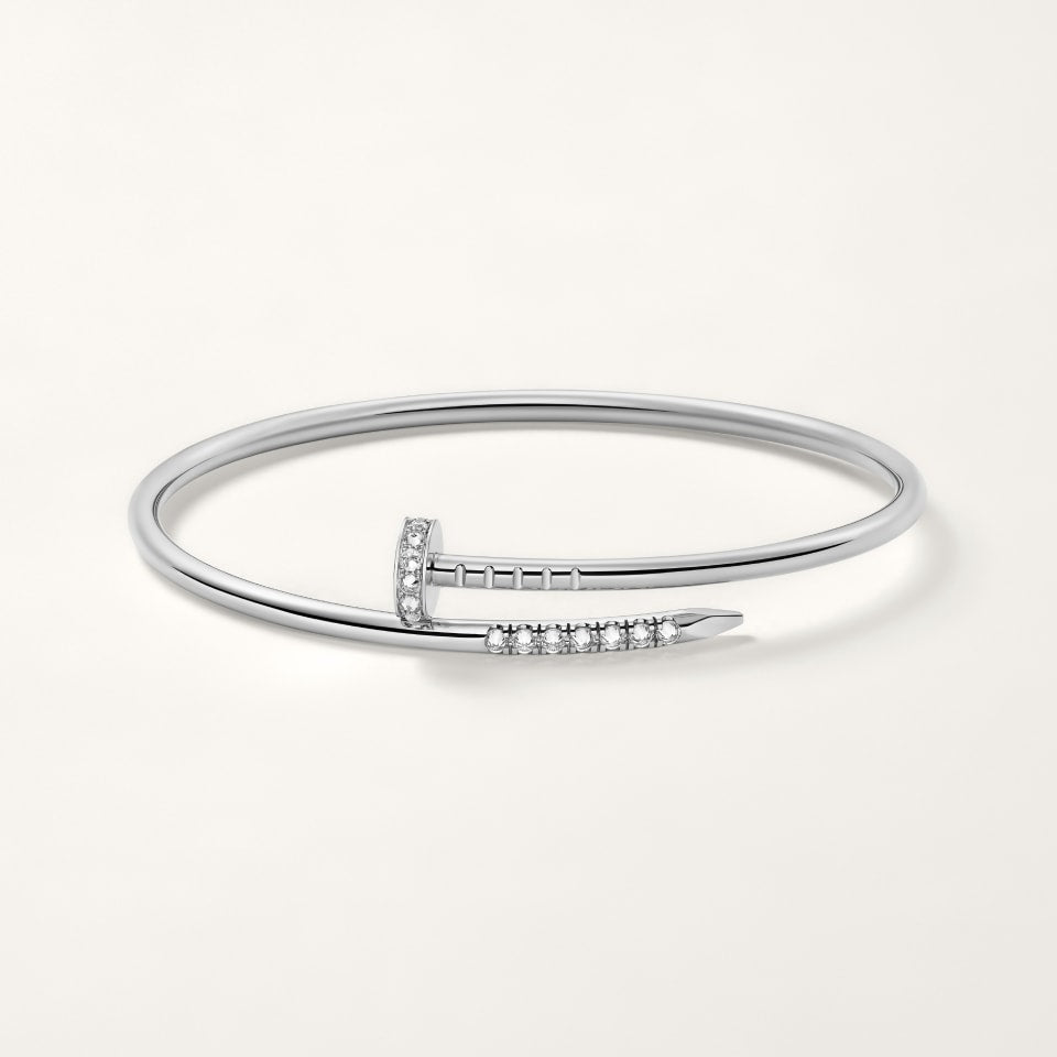 [Clover Jewelry]JUSTE BRACELET 2.5MM DIAMONDS NEW