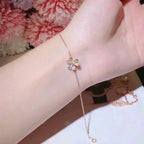 [Clover Jewelry]FRIVOLE GOLD BLUMEN DIAMANTEN ARMBAND