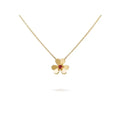 [Clover Jewelry]FRIVOLE GOLD FLOWER NECKLACE