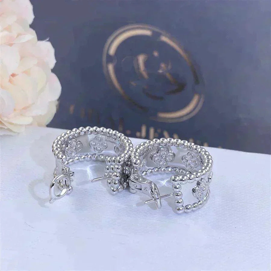 [Clover Jewelry]PERLEE DIAMOND EARRINGS