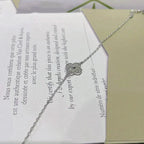 [Clover Jewelry]KLEE EINZELBLUMEN-ARMBAND SILBER