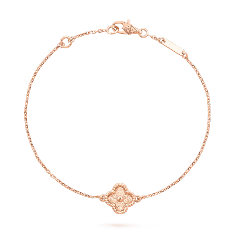 [Clover Jewelry]クローバー 一輪のブレスレット
