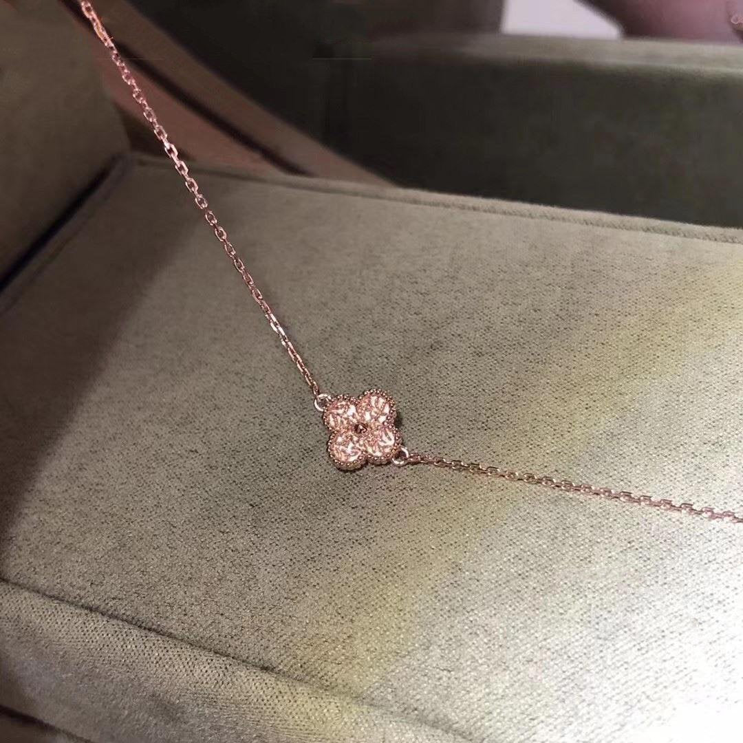 [Clover Jewelry]クローバー 一輪のブレスレット