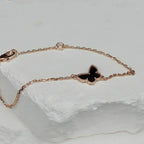 [Clover Jewelry]BUTTERFLY ONYX  BUTTERFLY BRACELET