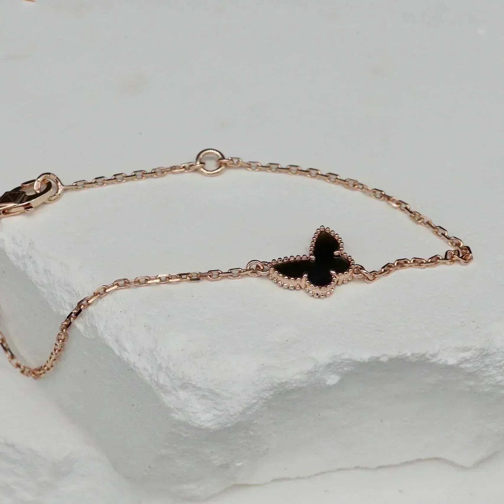 [Clover Jewelry]BUTTERFLY ONYX  BUTTERFLY BRACELET