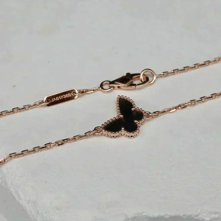 [Clover Jewelry]BUTTERFLY ONYX  BUTTERFLY BRACELET