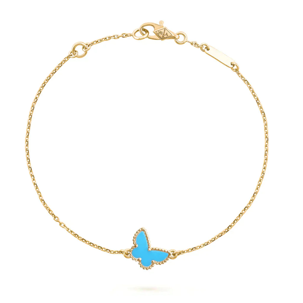 [Clover Jewelry]SCHMETTERLING TÜRKIS SCHMETTERLING ARMBAND