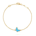 [Clover Jewelry]SCHMETTERLING TÜRKIS SCHMETTERLING ARMBAND
