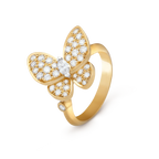 [Clover Jewelry]BUTTERFLY DIAMOND RING