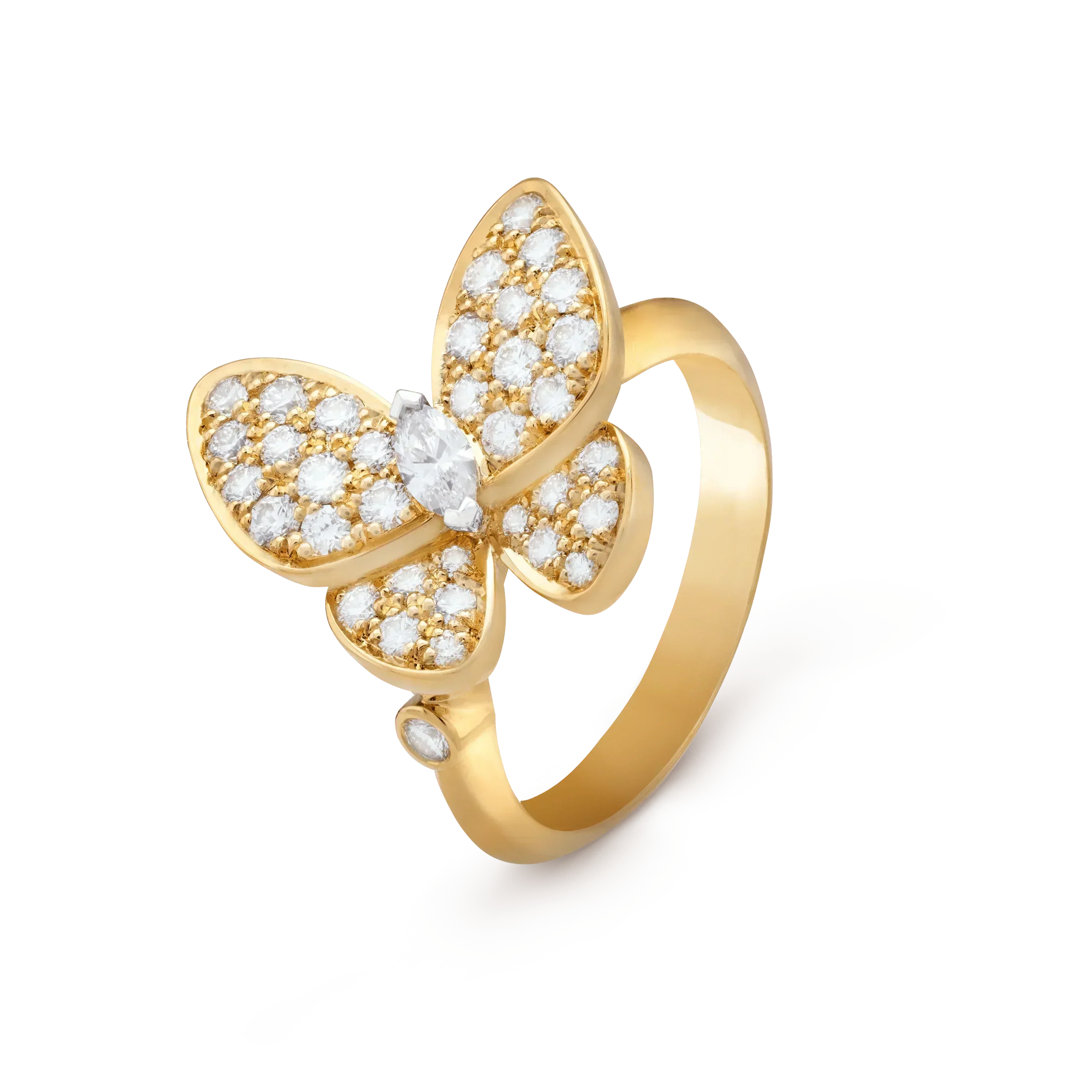 [Clover Jewelry]BUTTERFLY DIAMOND RING