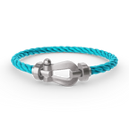 [Clover Jewelry]FORCE LARGE HORSESHOE NO DIAMOND BRACELET SILVER
