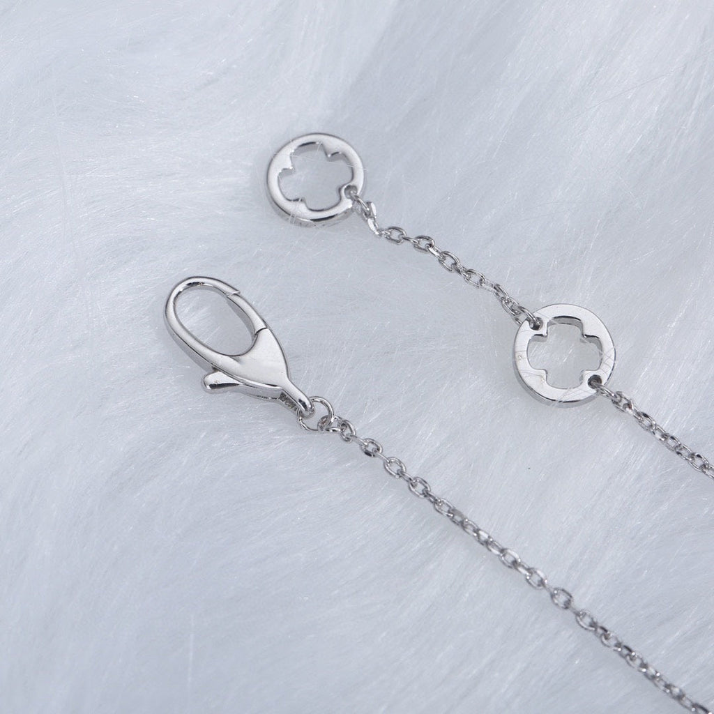 [Clover Jewelry]FIOREVER KETTE DIAMANT MITTE