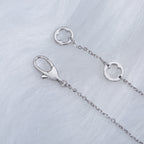[Clover Jewelry]FIOREVER KETTE DIAMANT MITTE