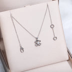 [Clover Jewelry]FIOREVER KETTE DIAMANT MITTE