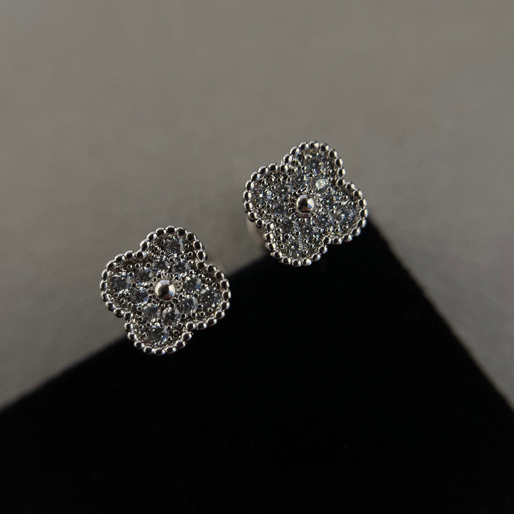 [Clover Jewelry]CLOVER MINI DIAMANT OHRSTECKER