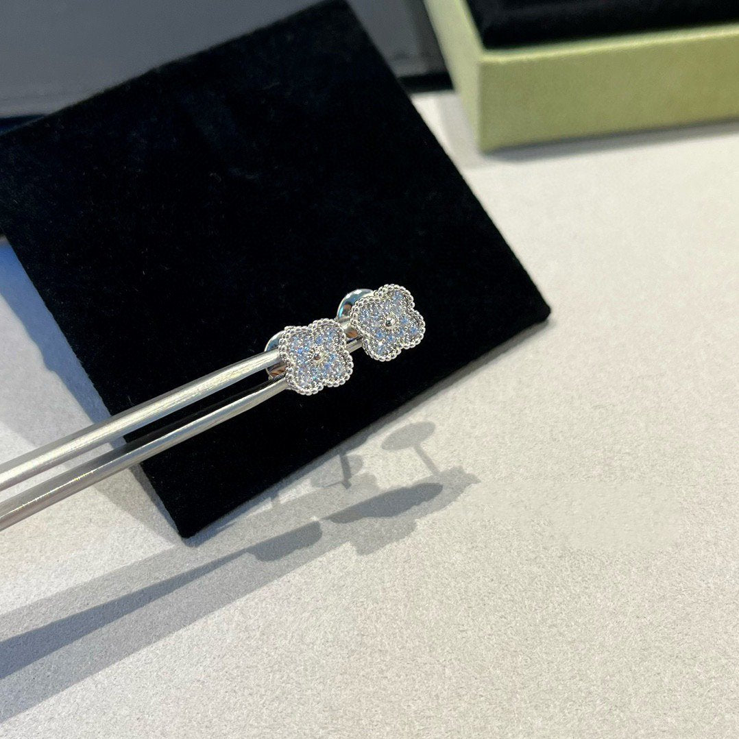 [Clover Jewelry]CLOVER MINI DIAMANT OHRSTECKER